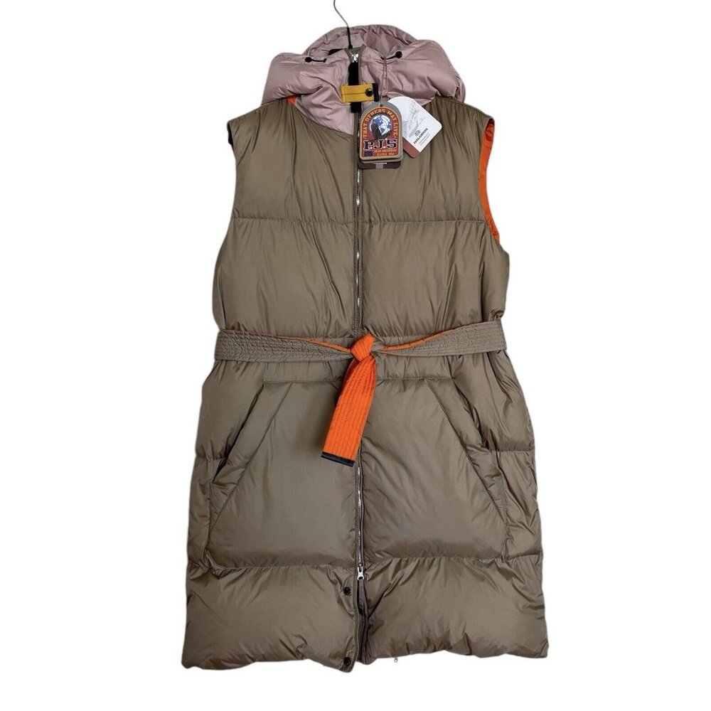 Jada Parajumpers Vest Womens Size Medium M Puffer Down Colorblock Tribes - Picture 2 of 16